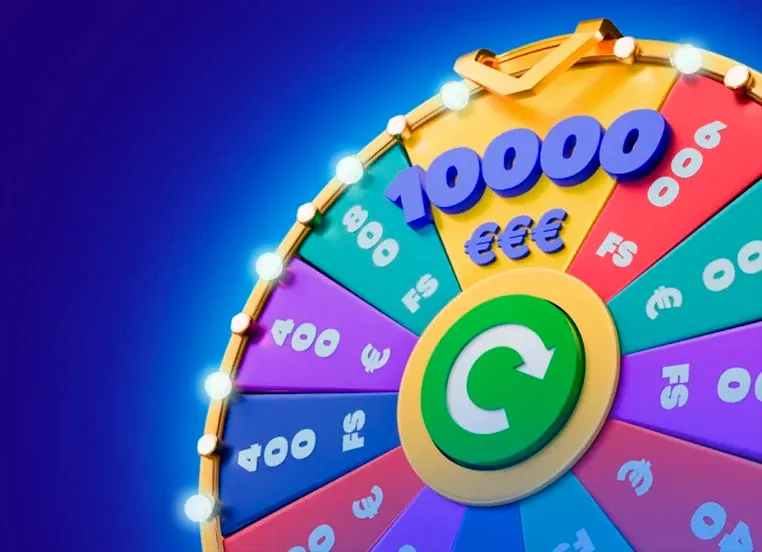 Welcome Wheel Of Winz Bonus Win up to 10 000 €